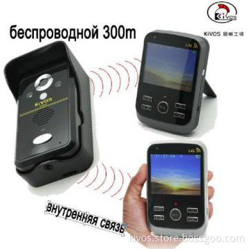 Kivos Wireless Door Phone Intercom New Product Sensor Door Phone